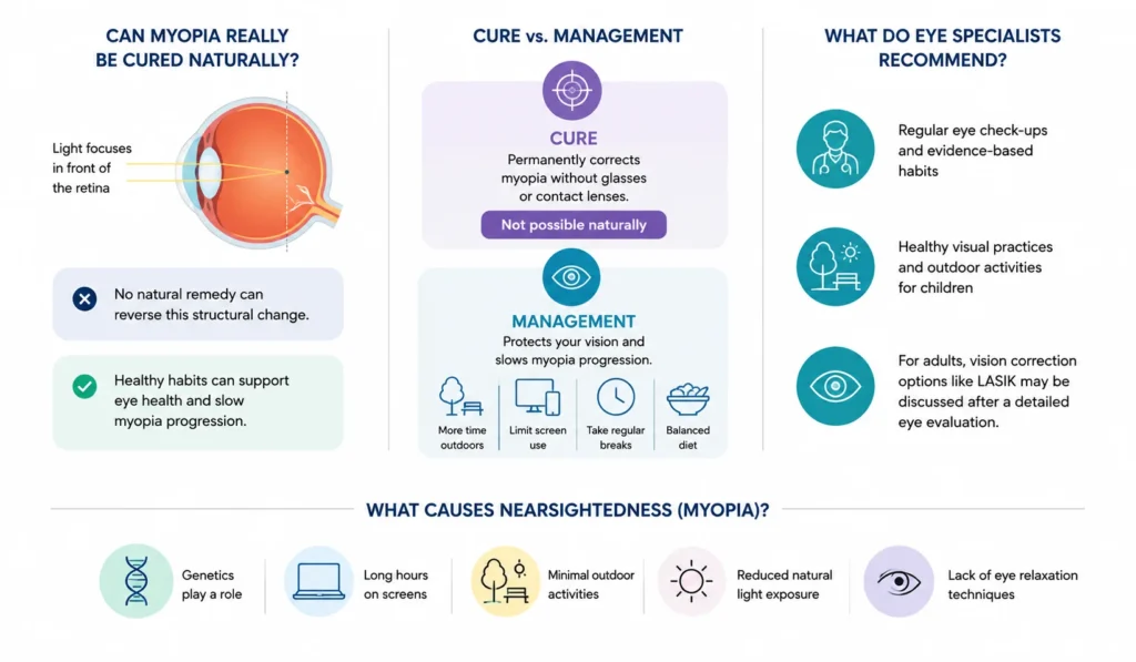Can Myopia Really Be Cured Naturally
