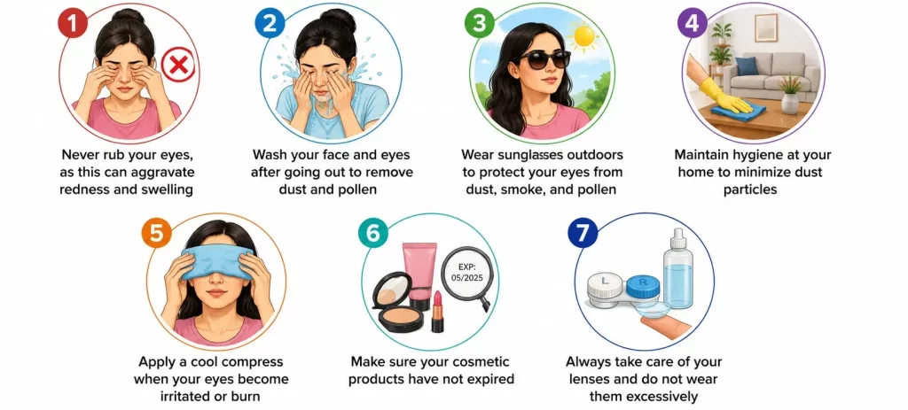 Home Remedies and Tips to Prevent Eye Allergy