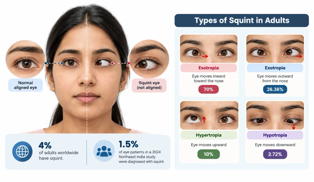 Adult Squint Types